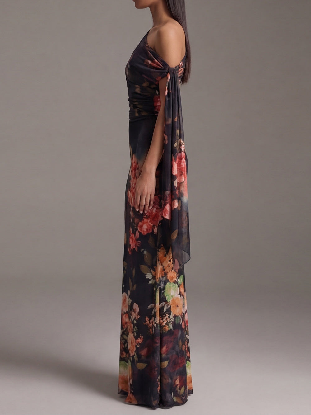 Tamsin™ | Elegant One-Shoulder Maxi Dress