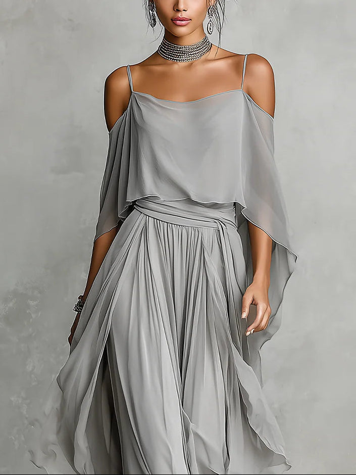 Lainey | Off-Shoulder Camisole & Trouser Set