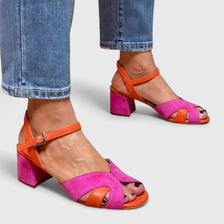 Luxe Orthopedic Real Leather Heels