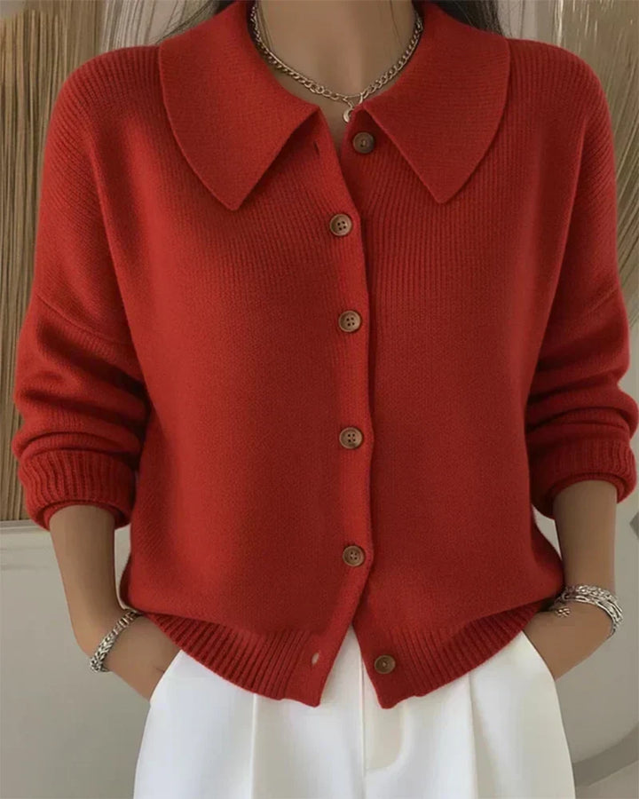 Vespera™ | Button Collar Cardigan