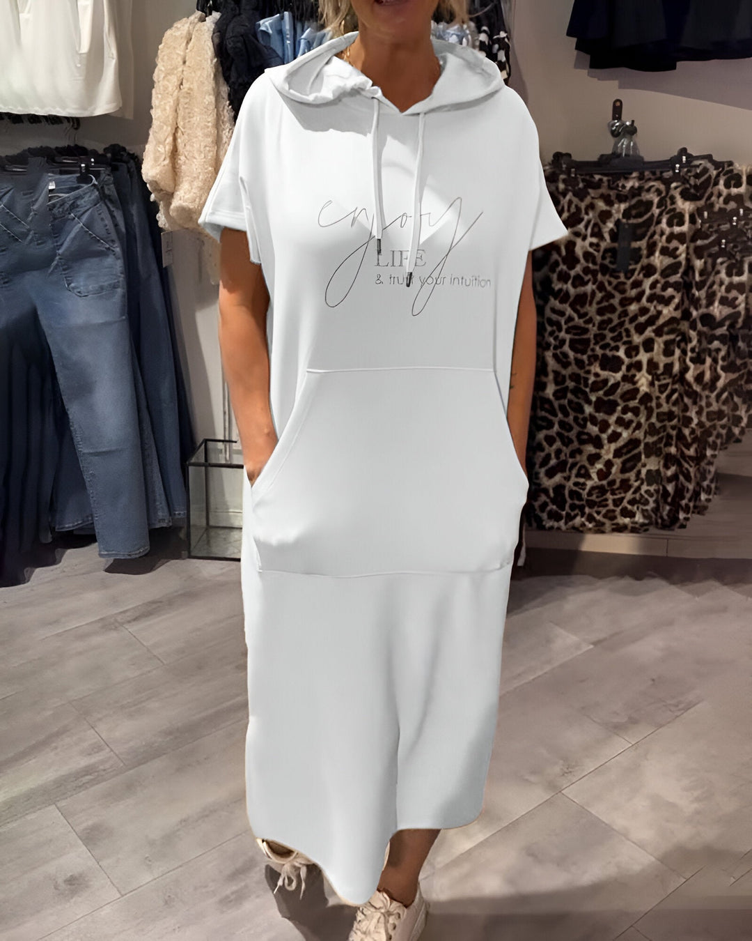 Bridget™ | Casual Hoodie Dress