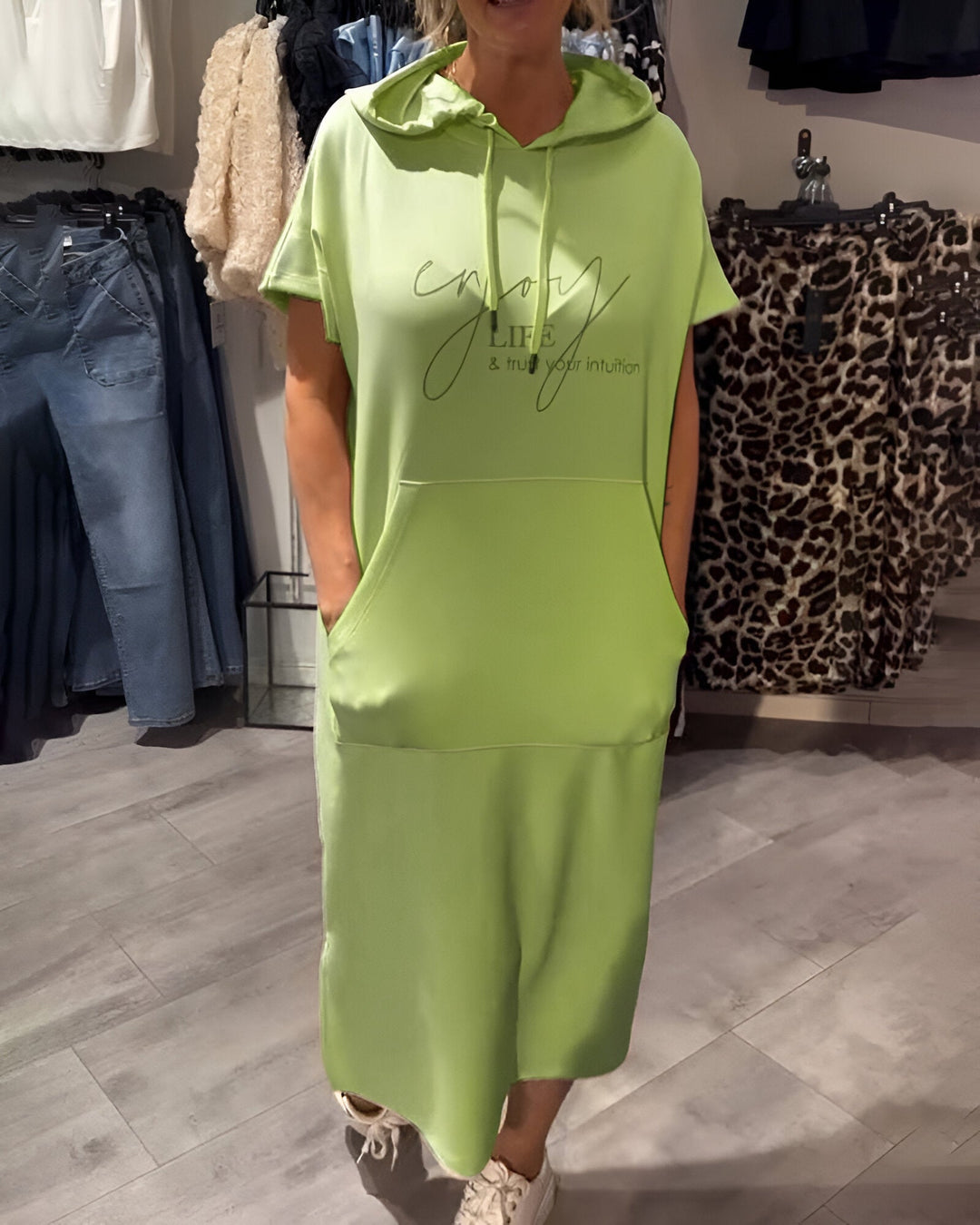 Bridget™ | Casual Hoodie Dress