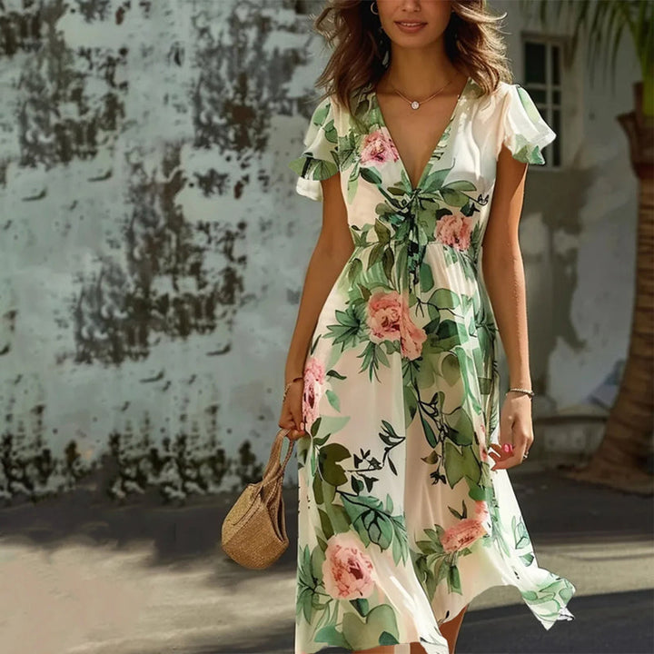 Nirella™ | Floral Breeze Dress