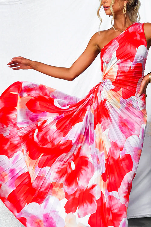 Alice | Vibrant Tropical Evening Dress