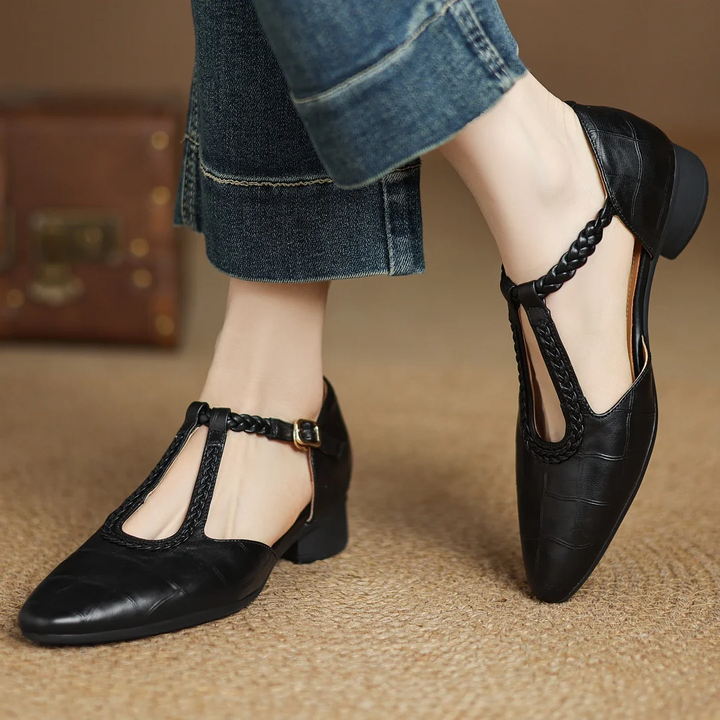 Real Leather Mary Janes