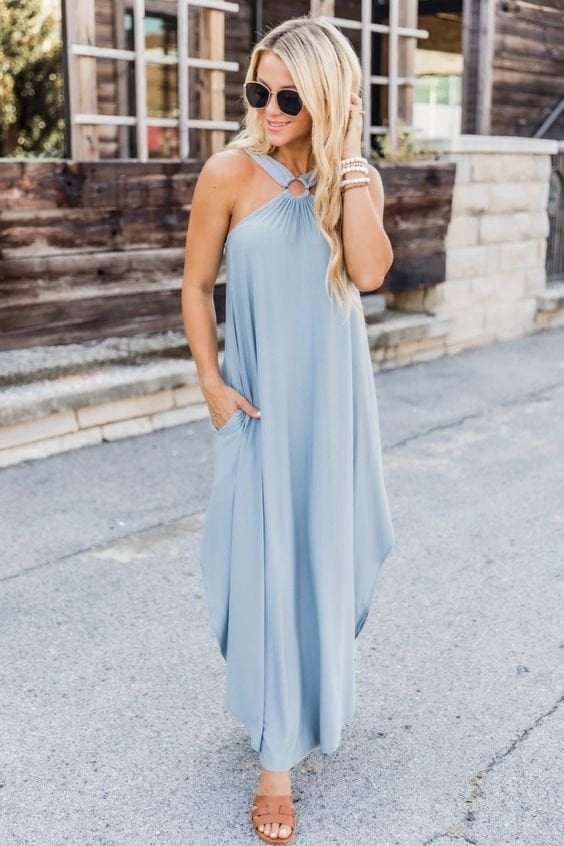 Jezrah™ | Halter Breeze Dress