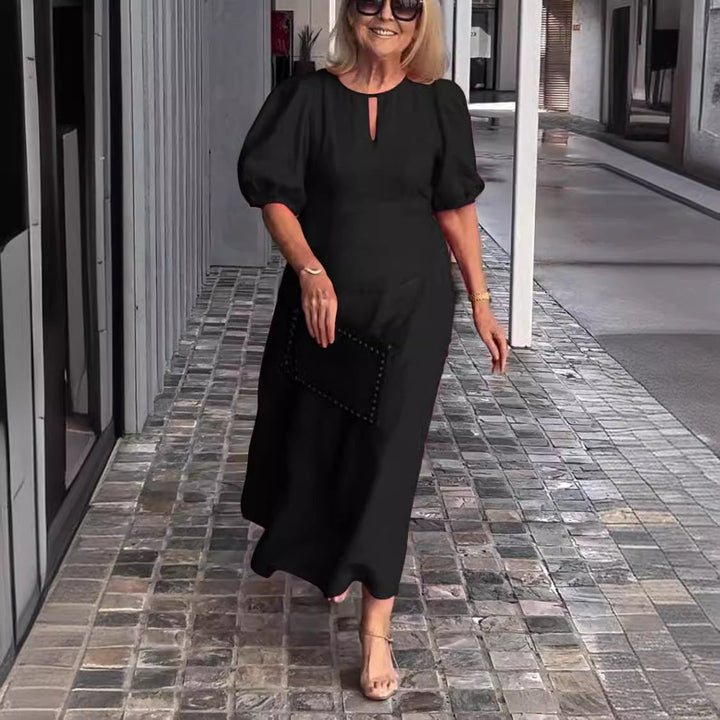 Juliana™ | Elegant Puff-Sleeve Dress