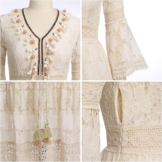 Amary™ | Boho Lace Dress