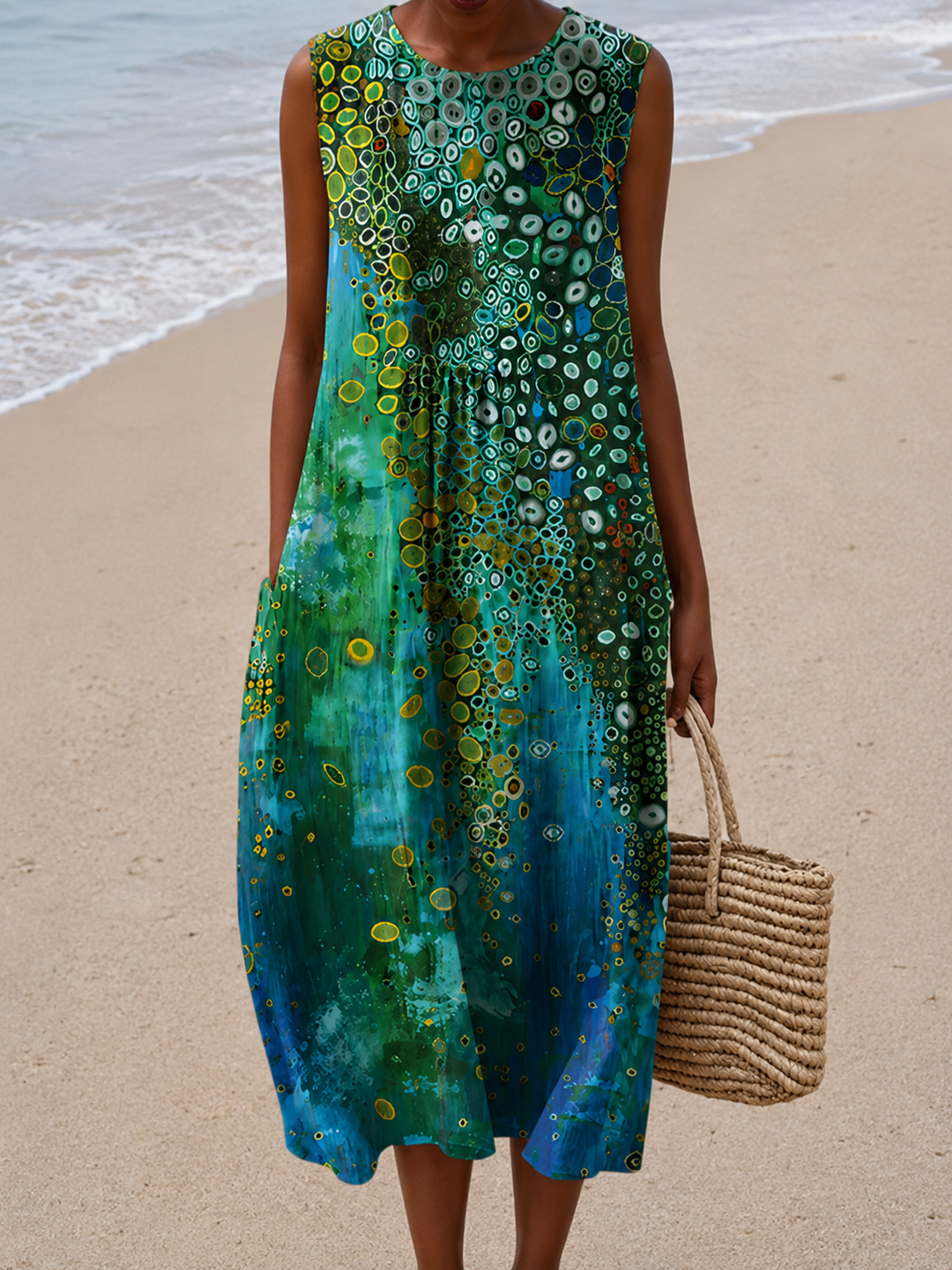 Zara™ Reef Midi Dress