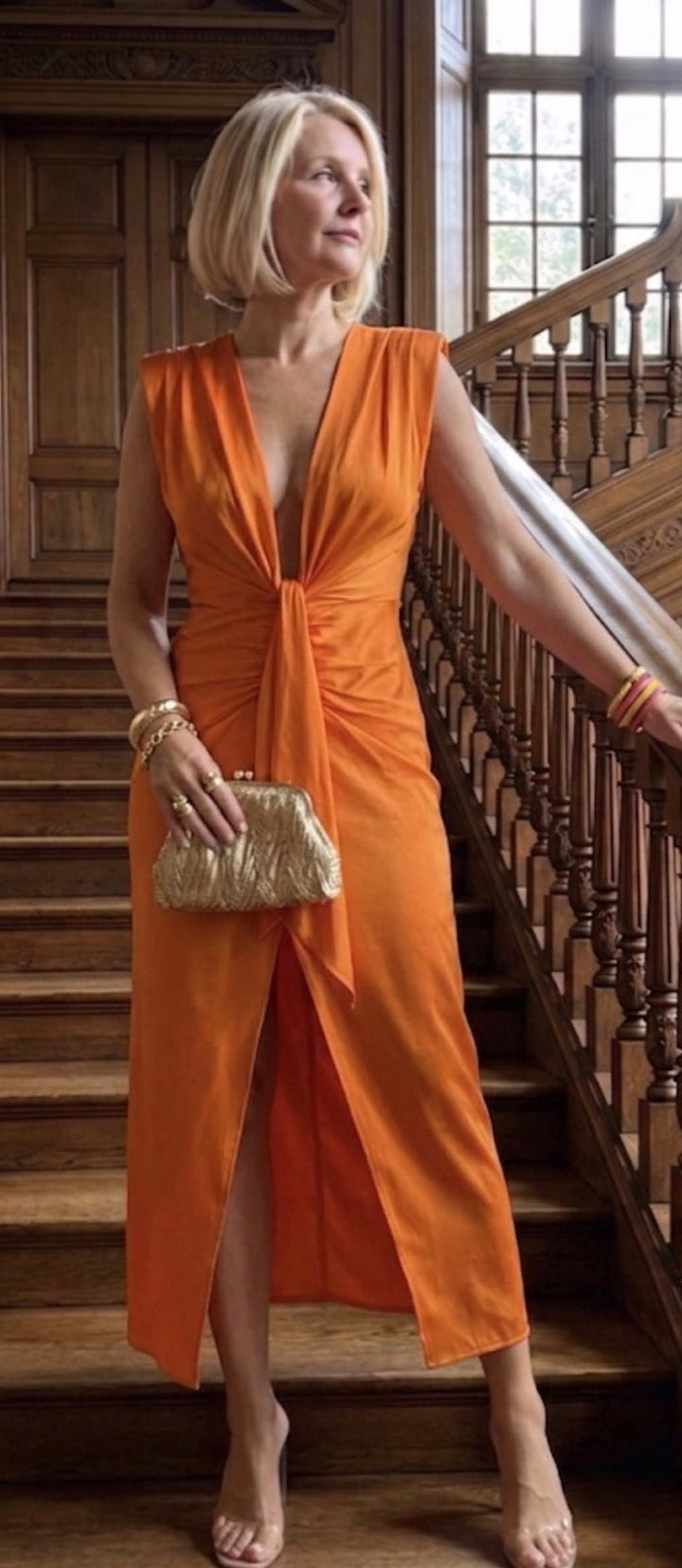 Olivia | Elegant Pleated Dress