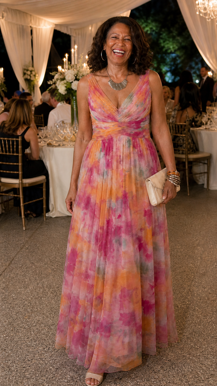 Claire | Soft Wrap Maxi Dress