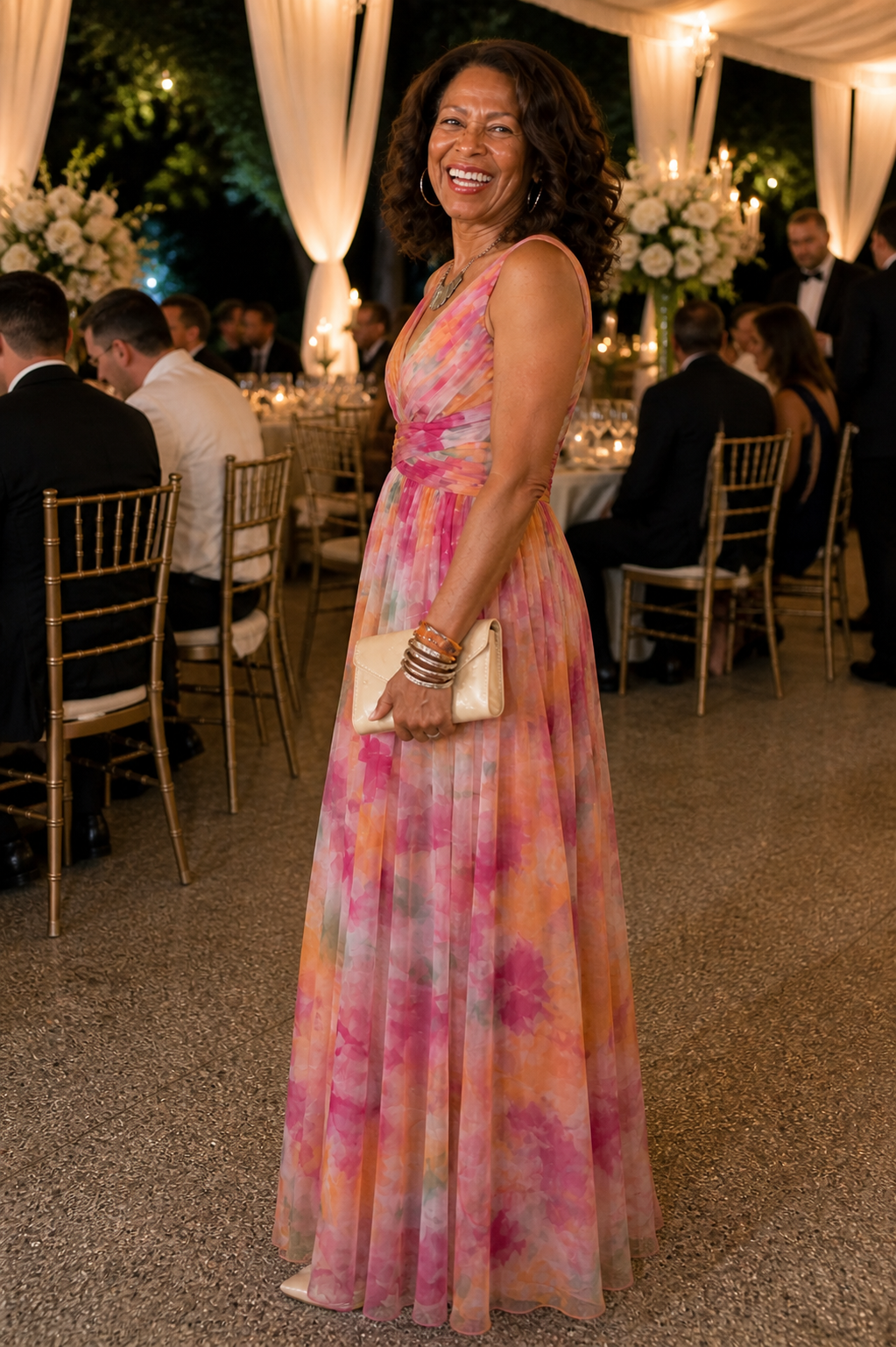 Claire | Soft Wrap Maxi Dress