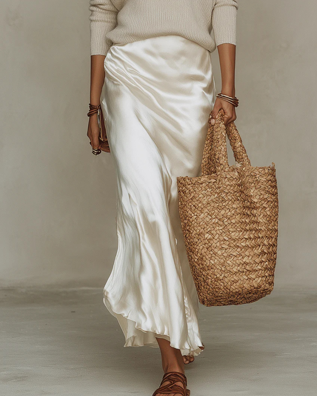 Elena | Midi Dress with Included Sweater