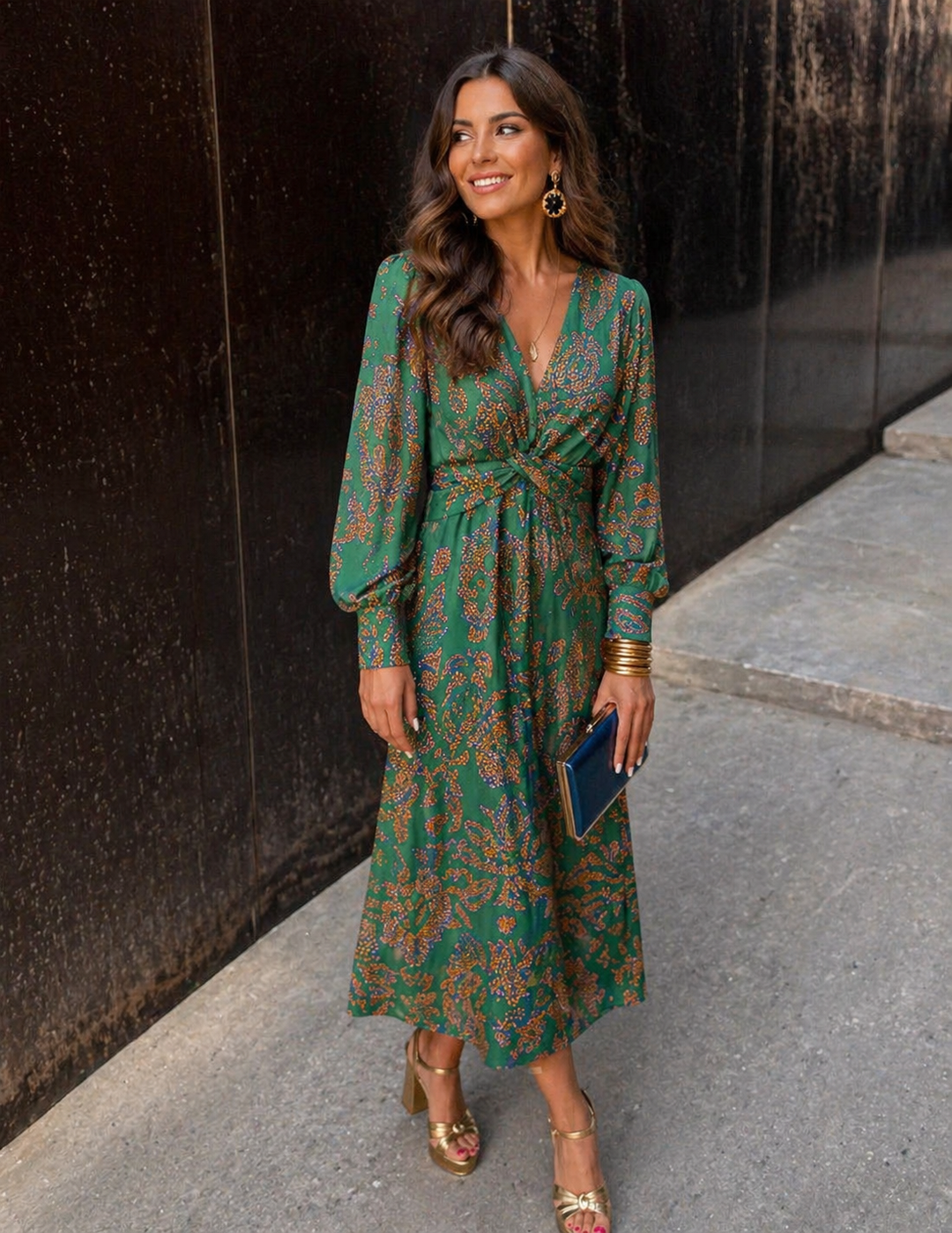Sharon| Floral print Dress
