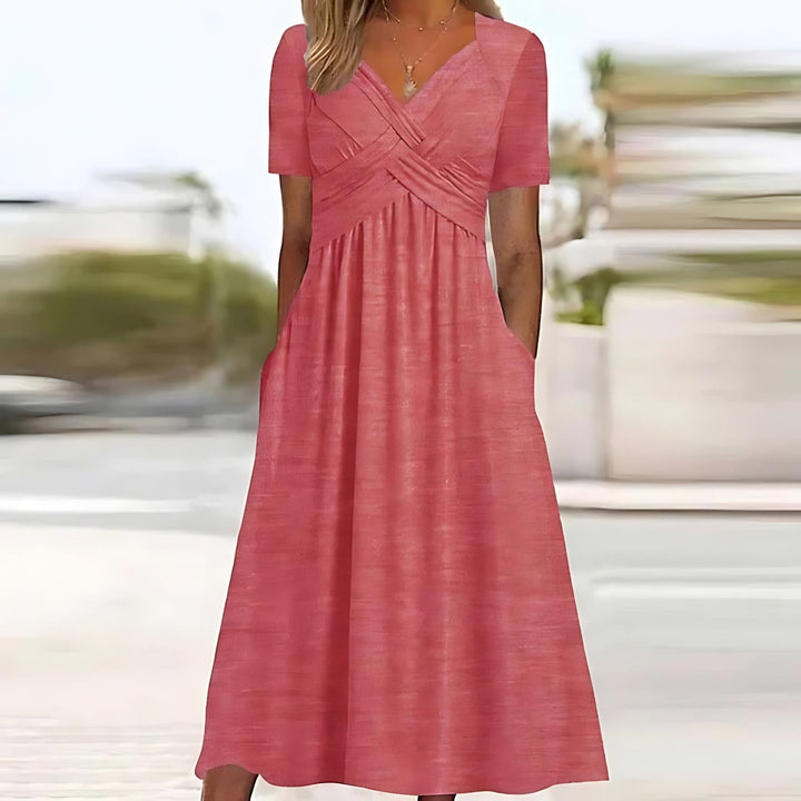 Sacha™ | Casual Elegance Midi Dress