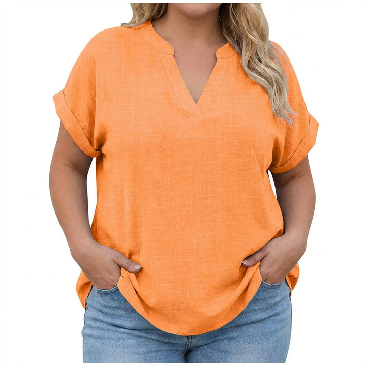 Vienne | Relaxed V-Neck Blouse