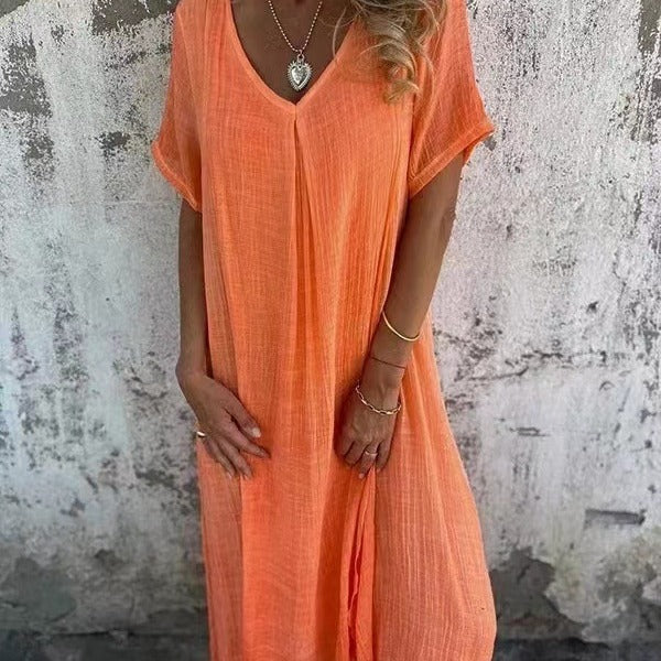 Marlowe | Loose V-Neck Dress