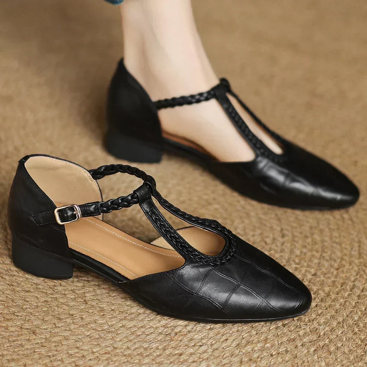 Real Leather Mary Janes