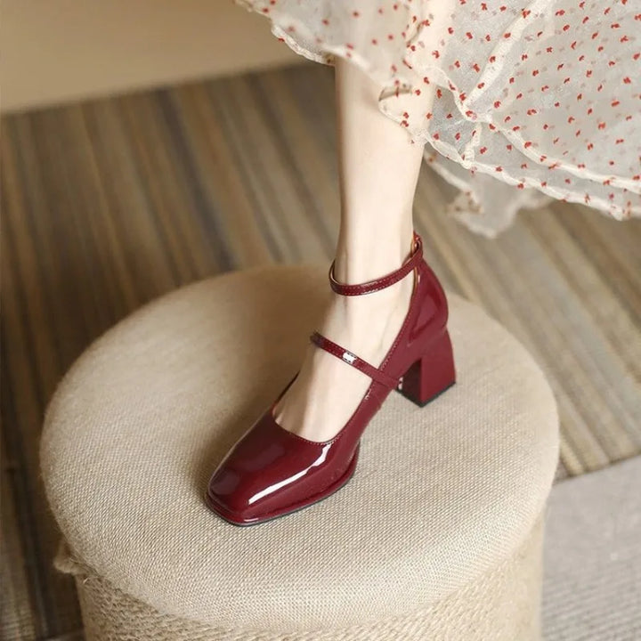 Sophie | Elegant Ankle-Strap Pumps