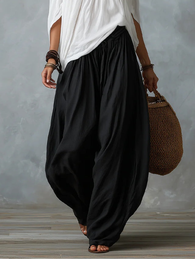 Bianca | Off-Shoulder Top & Lantern Pants Set