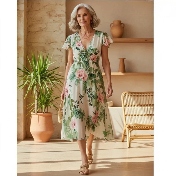 Nirella™ | Floral Breeze Dress