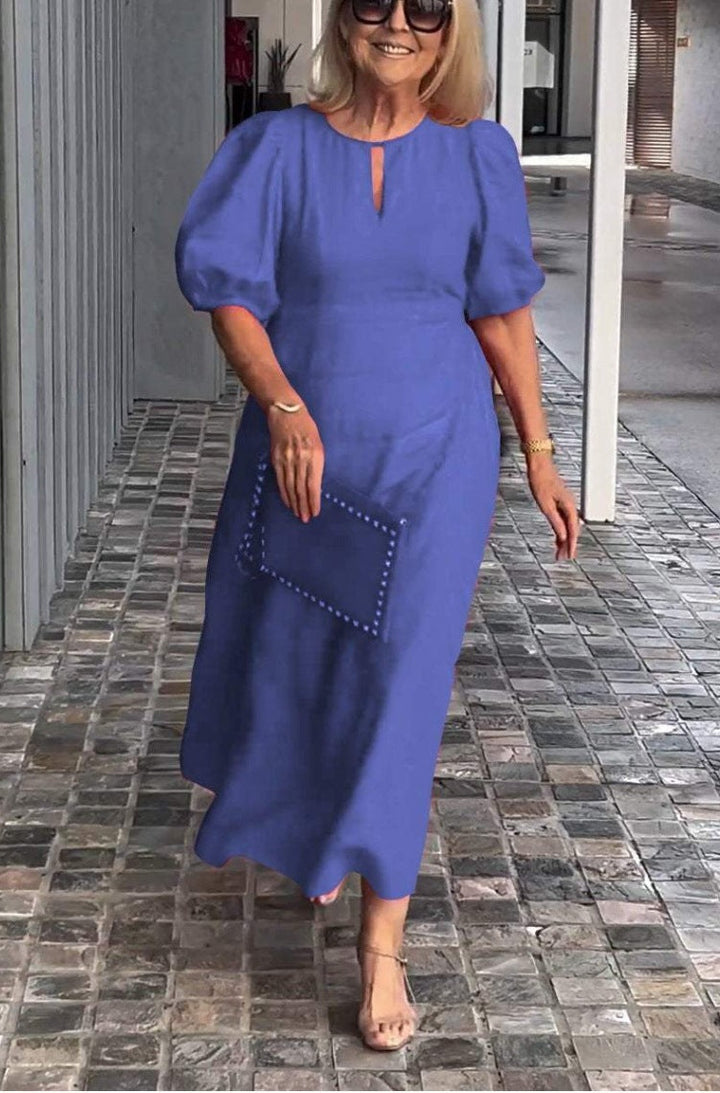 Juliana™ | Elegant Puff-Sleeve Dress