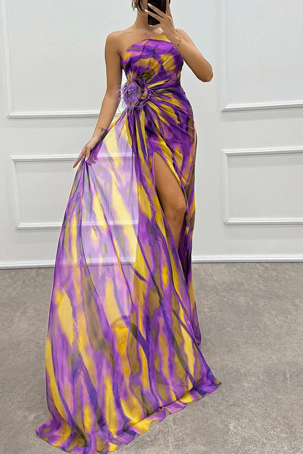 Helen | Vibrant Draped Dress