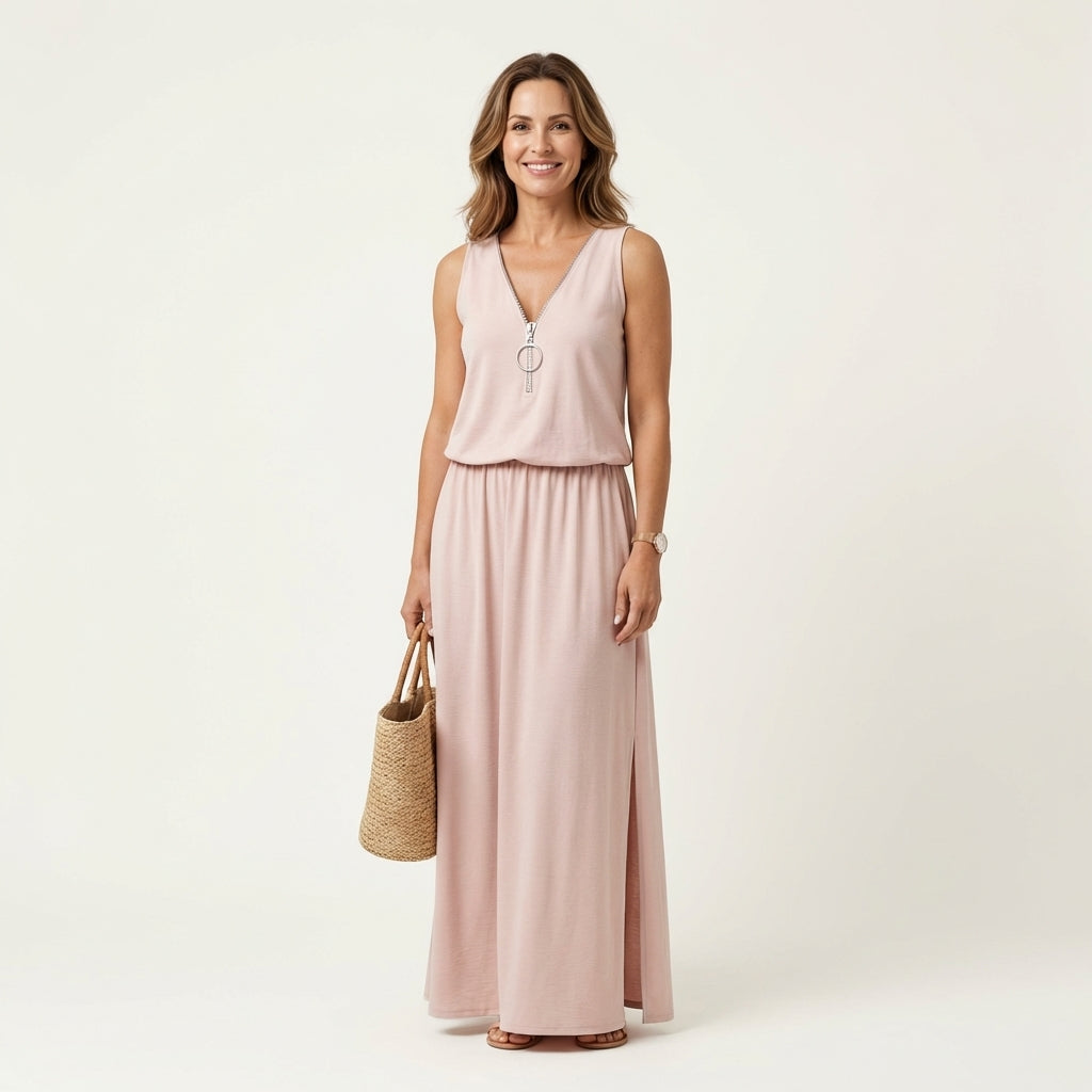 Azelia | Sleeveless Maxi Dress