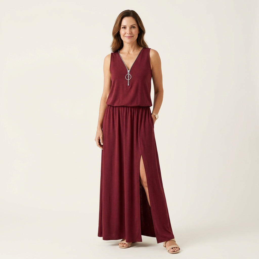 Azelia | Sleeveless Maxi Dress