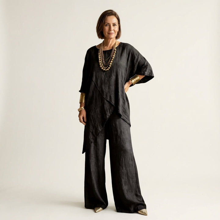 Shoyana | Asymmetric Two-Piece Set