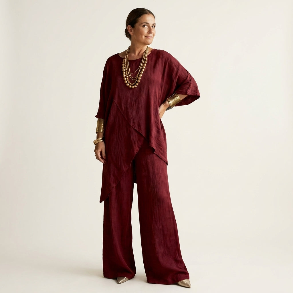 Shoyana | Asymmetric Two-Piece Set