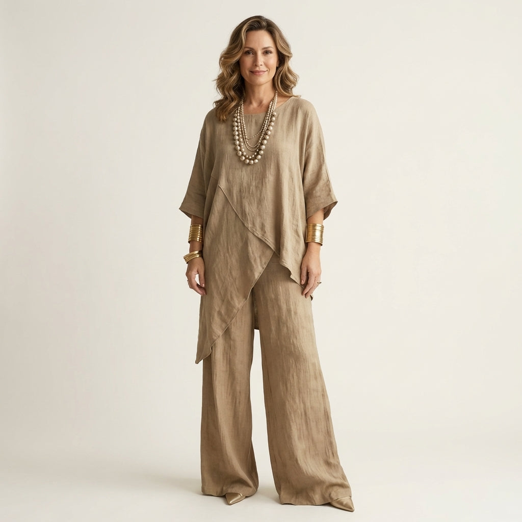 Shoyana | Asymmetric Two-Piece Set