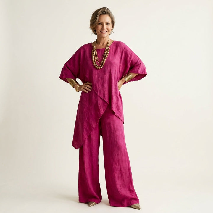 Shoyana | Asymmetric Two-Piece Set