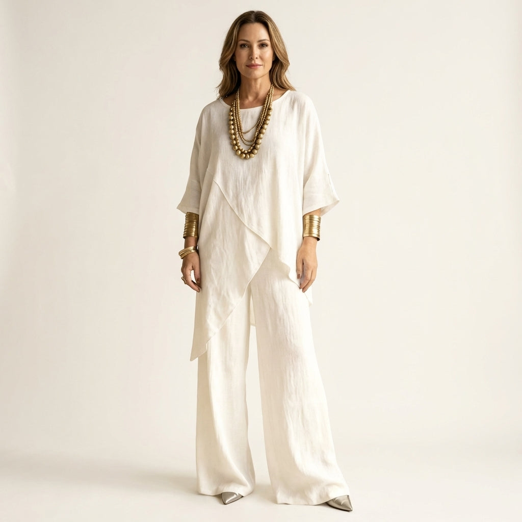 Shoyana | Asymmetric Two-Piece Set