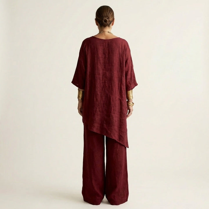 Shoyana | Asymmetric Two-Piece Set