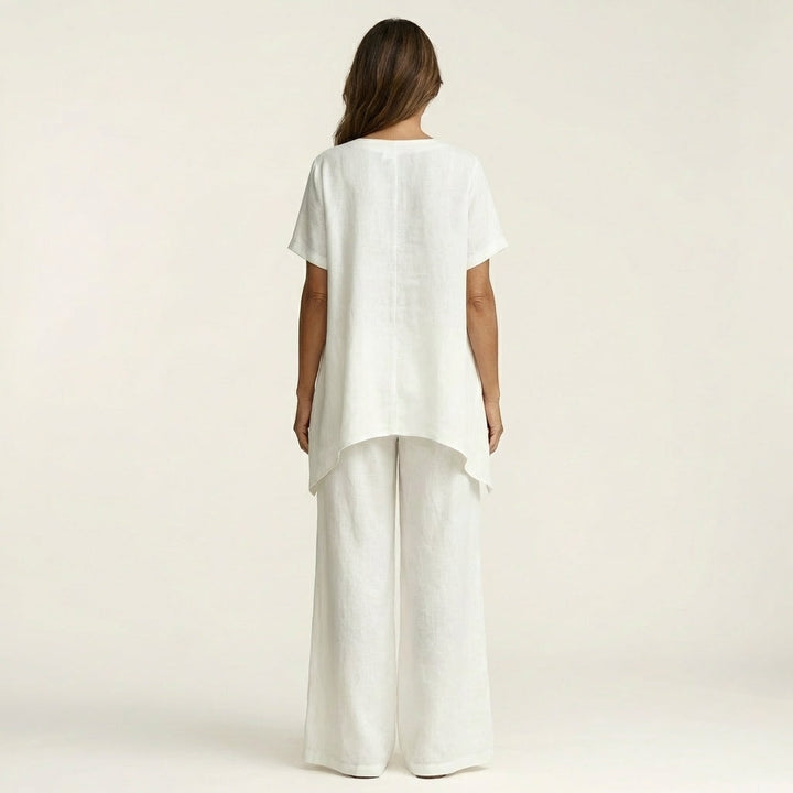 Libiana |  Relaxed V-Neck Set
