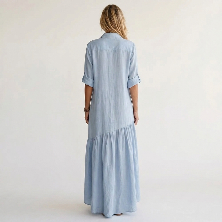 Romie | Maxi Shirt Dress