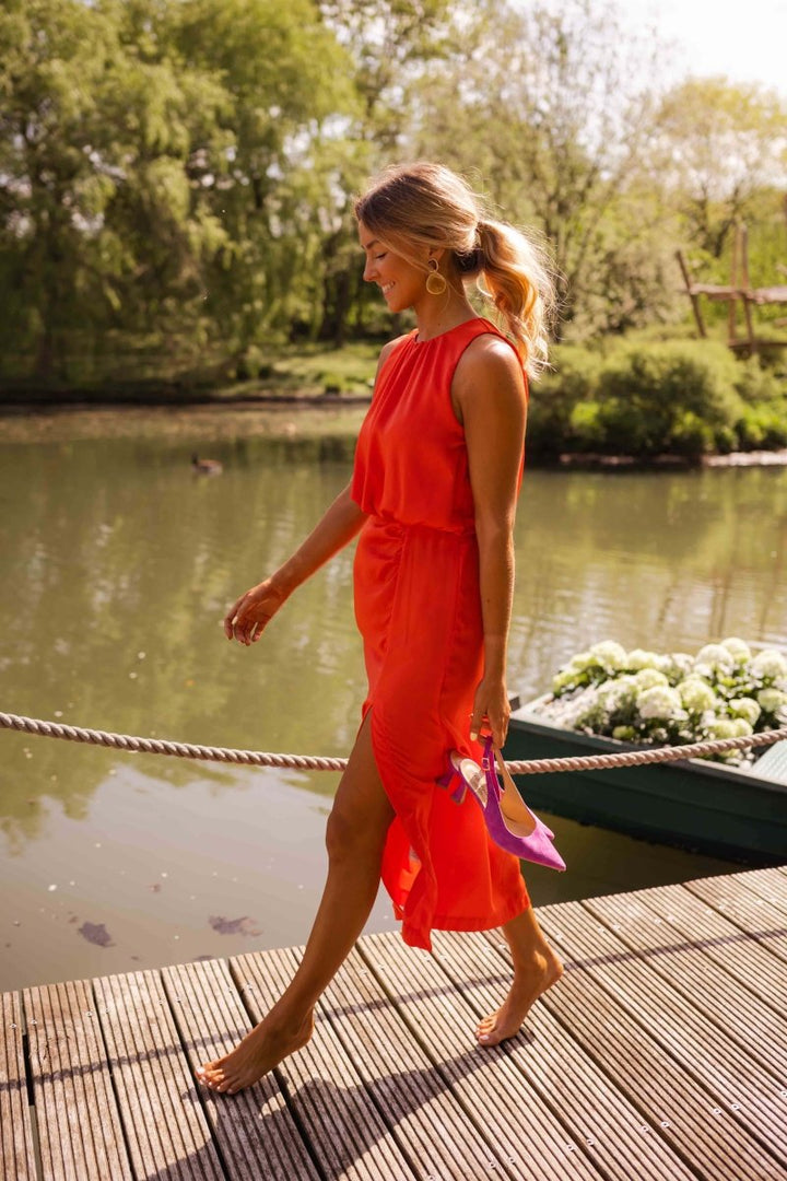 Rhea | Summer Midi Dress