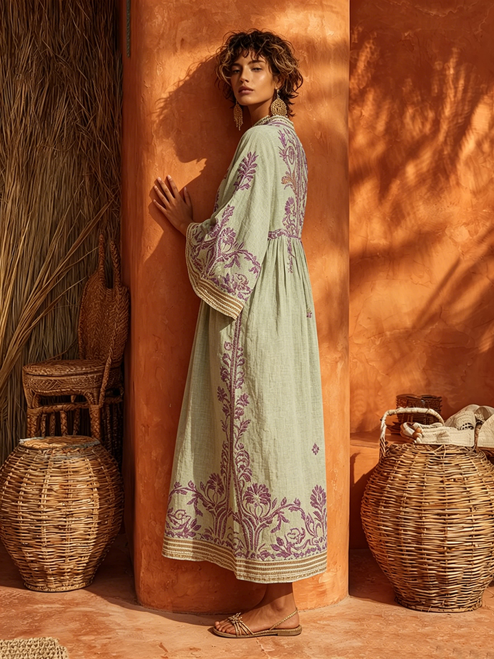 Celestina | Boho Dress with Mediterranean Charm