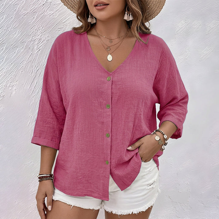 Lottie | Relaxed Button-Up Blouse