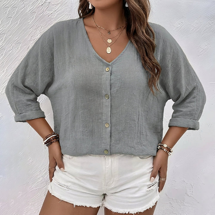 Lottie | Relaxed Button-Up Blouse